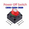 2 Position Battery Disconnect Switch 2 Pin Rotary Switch Battery Selector Switch  For Marine