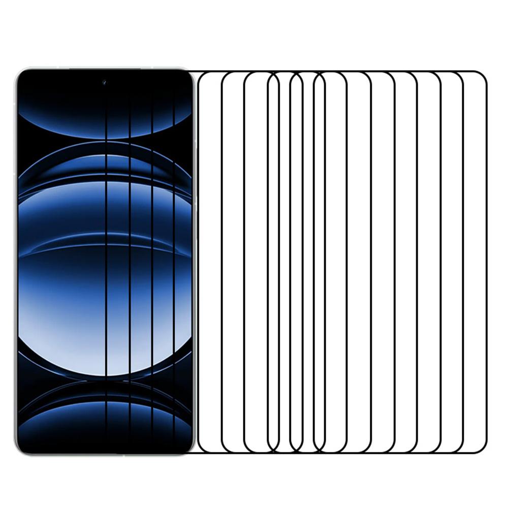 

RURIHAI 10Pcs For Realme GT 6 5G Full Screen Protector Full Glue Secondary Hardening Type A