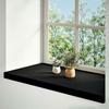 VidaXL Appuis de fenêtre 2 pcs marron foncé bois de chêne massif 4009199