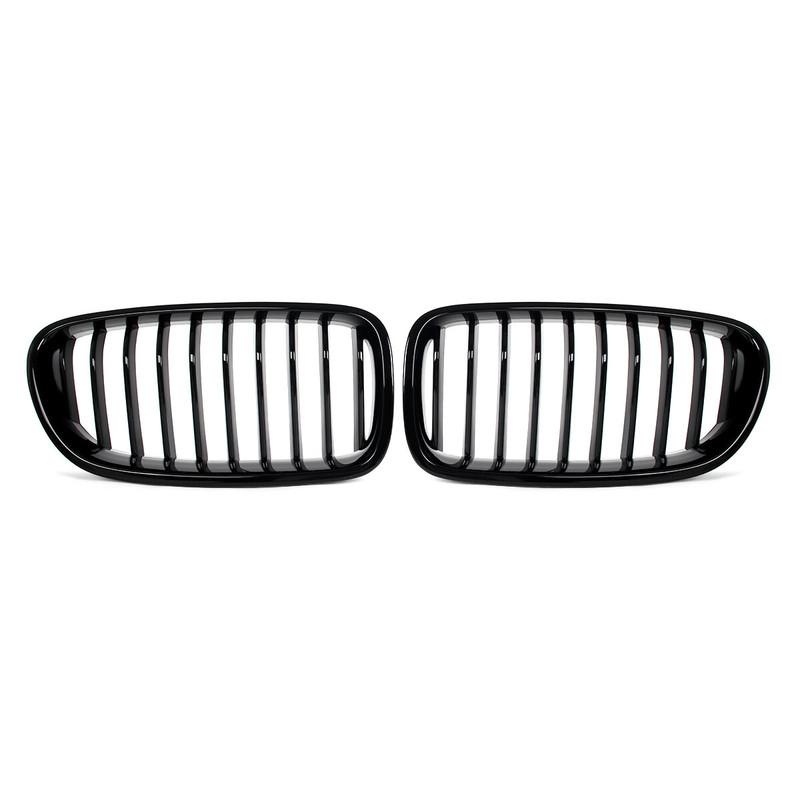 For BMW 5 Serries F10 F18 2010-2016 Front Hood Kidney Bumper Racing Grille Mesh Single Slat Grill Car Replacement Accessories