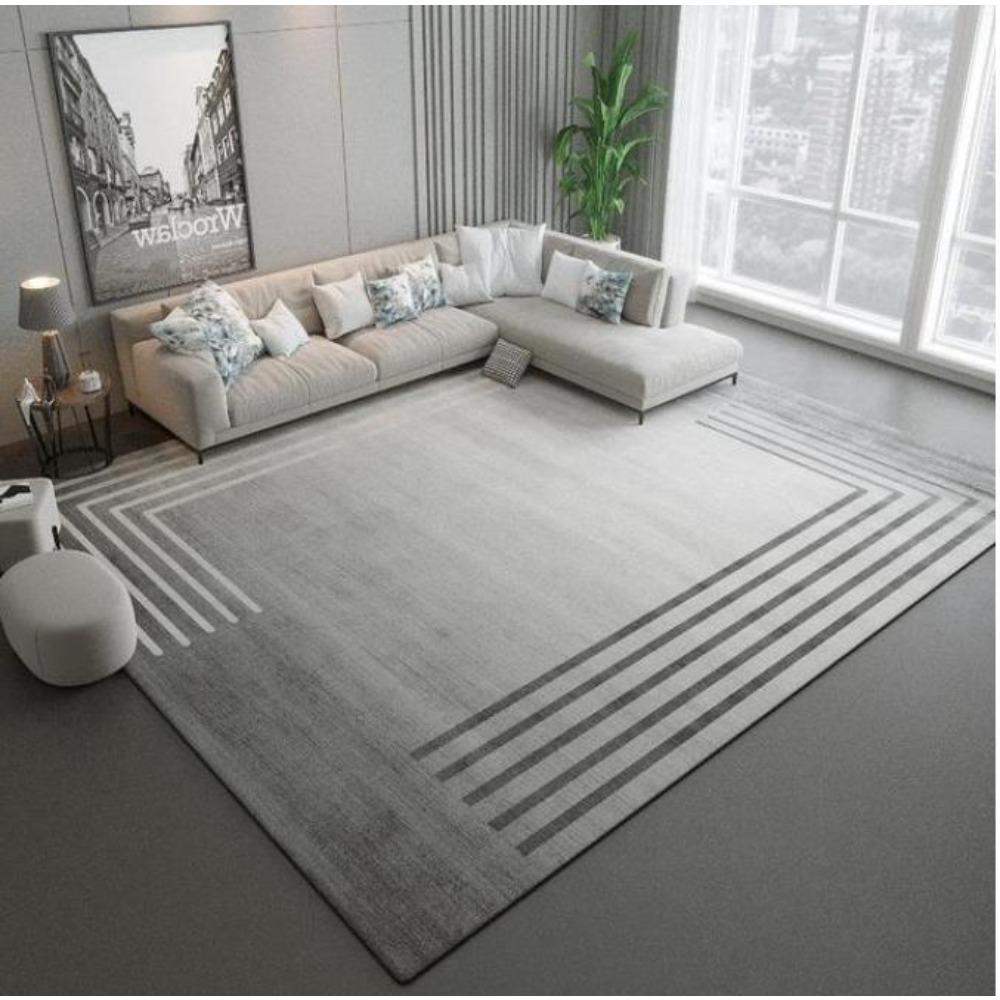Light Luxury Splashing Ink Living Room Large Area Carpet Bedroom Decor Rugs Non-slip Floor Mat Lounge Rug Hotel Lobby Carpets