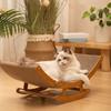 Cats Scratching Rocking Chair Claw Grinding Corrugated Scratcher Wear Resistant Cats Grinding Protecting Claw Lounger