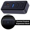 Docking Station USB Hub 4-in-1 for Tesla For Model Y Glovebox for Dashcam Flash Drive Charger Data Transfer Games Music