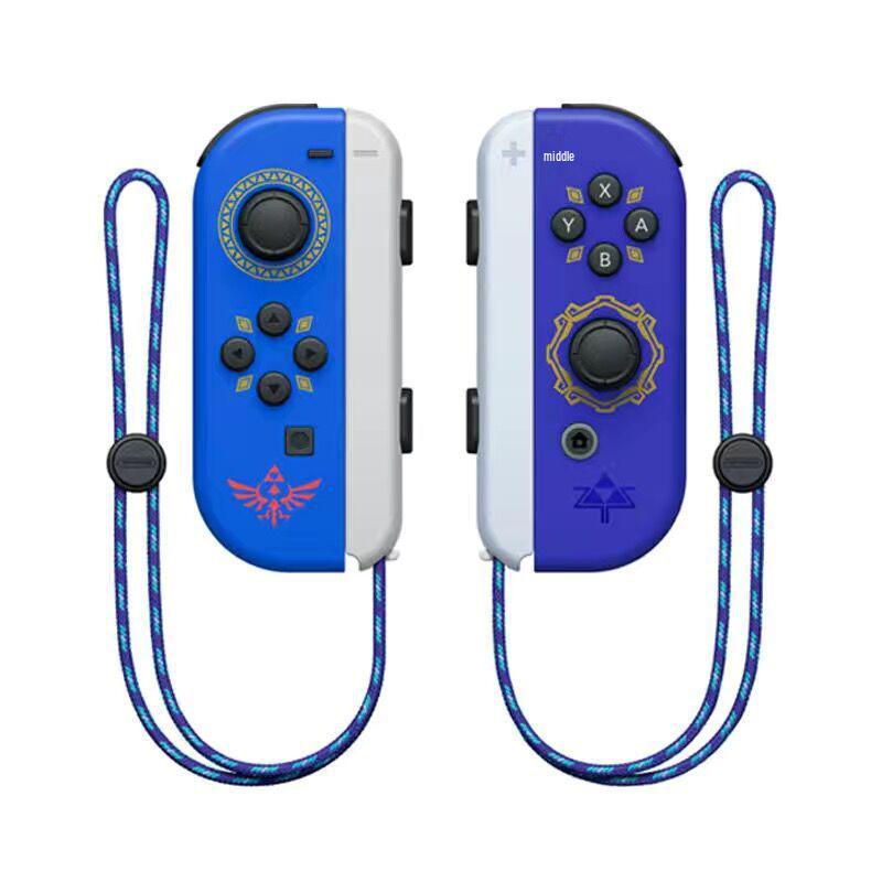 Bluetooth NS Console Game Controller: Left/Right Motion Sensing, Remote Vibration for Small Controllers
