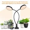 Adjustable Desktop Plants Growing Lamp 5 Dimmable Levels Plant Growth Supplement Light Equipment Full Spectrum Plant Grow Light