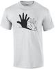 Kaninchen Schatten - Lustiges Tier T-Shirt