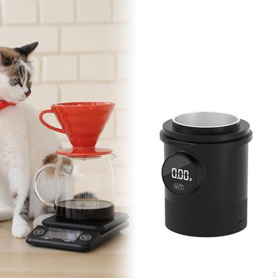 Espresso Dosierbecher, Elektronische Kaffeewaage, 58mm, Kaffeepulver-Spender Kompatibel für 58mm