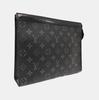[Usado] Louis Vuitton Pochette Voyage MM 'Lona Monograma Eclipse Preto' - Muito Bom #R14ICW
