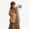 Hotwind Women's Frosted PU Jacket F07W26716