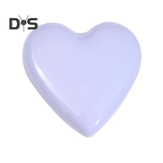 Spazzola per capelli Love Heart con specchio 2 in 1, setole morbide, massaggio del cuoio capelluto, spazzola pieghevole, pettine portatile antistatico con cuscino d'aria, per lo styling dei capelli di uomini e donne