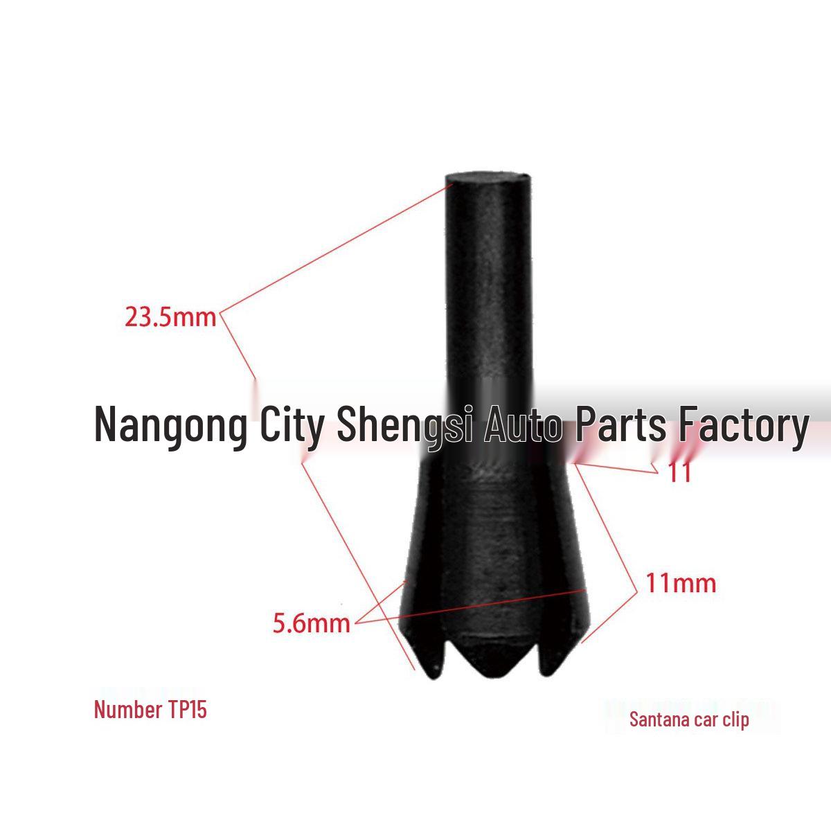 

Volkswagen Santana Car Deflector Trim Clip Set 10000