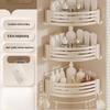 Miling 3-Tier Drill-Free Bathroom Corner Shelf