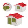 Miniature Tree House Ornament Plastic Tabletop Display Piece for Landscape Dioramas Shelf Styling and Scene Decors