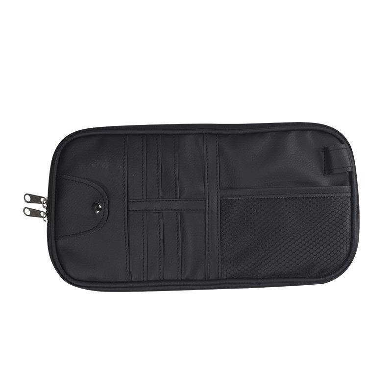 Car Sun Visor Organizer Truck Storage Bag Car Sun Visor Organizer Accessories Storage Bag for Card License Key Mobile Phone Invoice Document