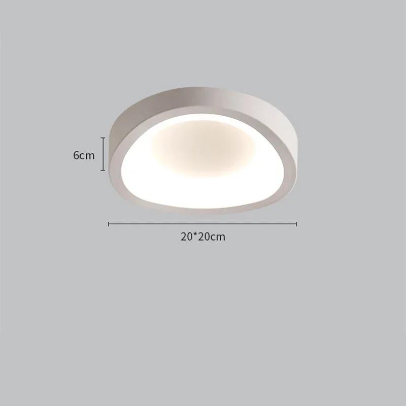 Corridor Modern Ceiling Lights Minimalist Living Room Lighting Fixtures  Cream Wind  Dressing  Room Balcony Led Ceiling Lights