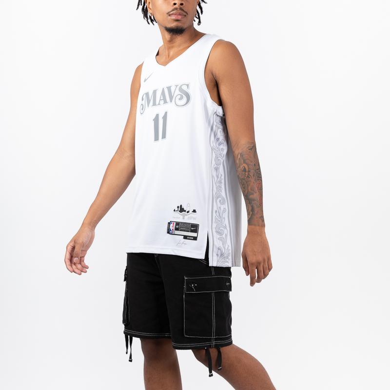 Nike X NBA Kyrie 24-25 Sesong Mavericks City Edition Fanjersey Menn jersey Hvit FQ4339-101