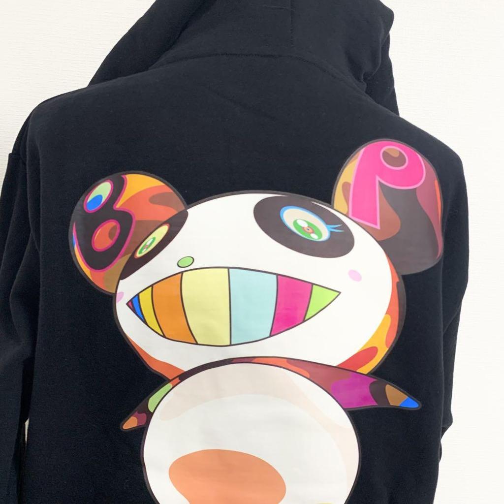 [USED] Limited Edition BLACKPINK x Kaikai Kiki Collaboration Hoodie, Size M, Takashi Murakami, Black