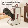 Travel Shoe Bags, Boot Storage Bags, Dust-Proof Ankle Boot Protective Bags With Handles, Portable Waterproof Short Boots