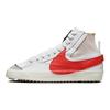 Nike Buty sportowe Blazer Mid 77 Jumbo Białe Czerwone Habanero Buty do skateboardingu DD3111-102