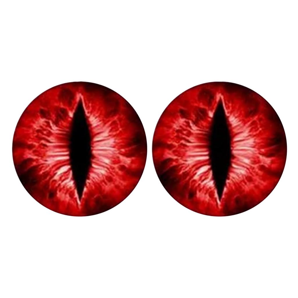 2 Stück Scheinwerfer-Aufkleber mit Tieraugen für Jeeps, 3D-Stereoeffekt, wasserdichtes Autodekor für SUV, lustige Tieraugen-Aufkleber fürs Auto