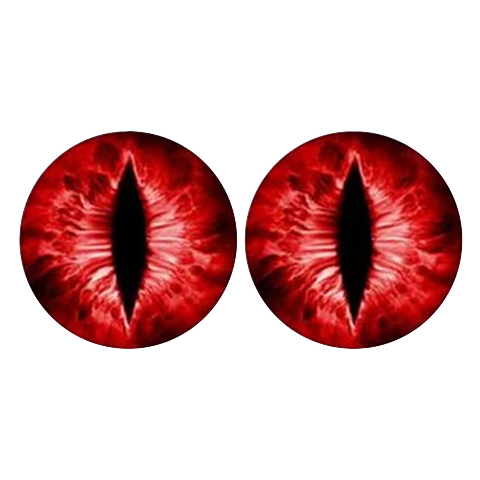 

2шт наклейки на фары Beast Eyes для джипов, 3D стереоэффект водонепроницаемый автомобильный декор для внедорожника, забавные наклейки Beast Eyes для автомобиля