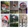 45/ 60/ 75CM Road Safety Wide Angle Corner Mirror Outdoor Polycabonate Traffic Safety Convex Mirror