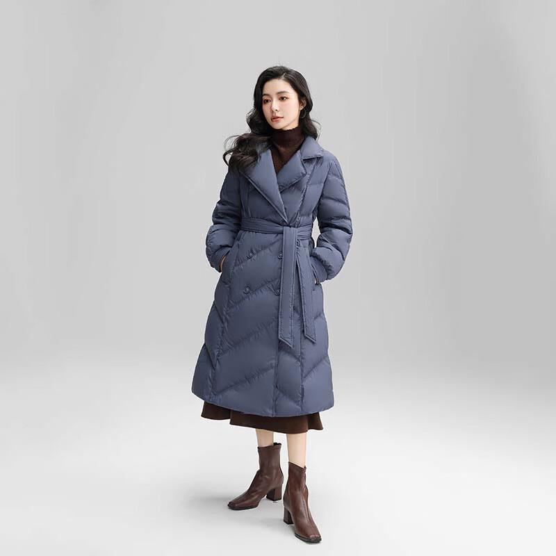 

Женский длинный пуховик YAYA с приталенной талией S