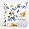 Polyester Waterproof Pillow Cover With Floral Pattern For Living Room Decor