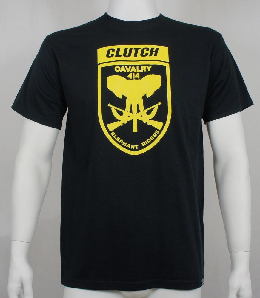 CLUTCH Band Elephant Riders Logo T-Shirt S M L XL XXL NEW Unisex T-Shirt XXXXL