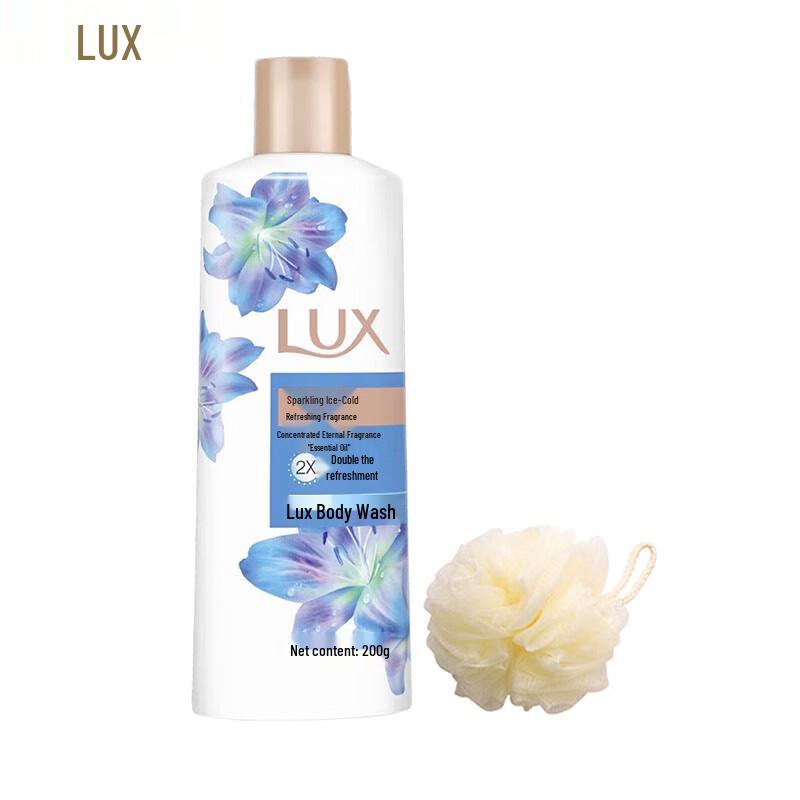

LUX Sparkling Ice Cool Shower Gel with Bath Ball