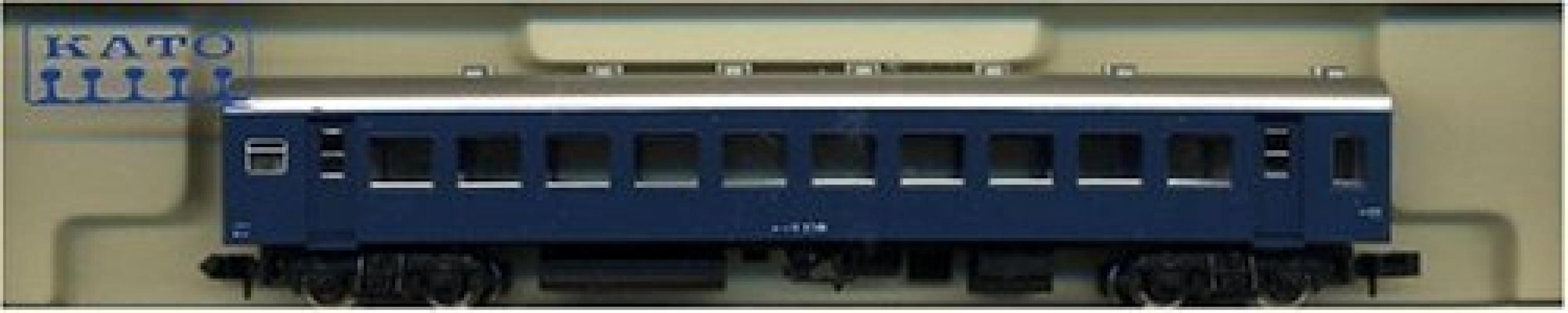 

KATO N gauge Nahafu 11 5068 model railroad passenger car синий