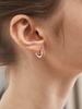 Geigerjewelry 18K Gf One-Touch Two-Ring Earrings Gi8Kpee014