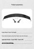 Carbon Fiber No-Drill Rear Spoiler & Diffuser for '22+ Toyota GR86/Subaru BRZ