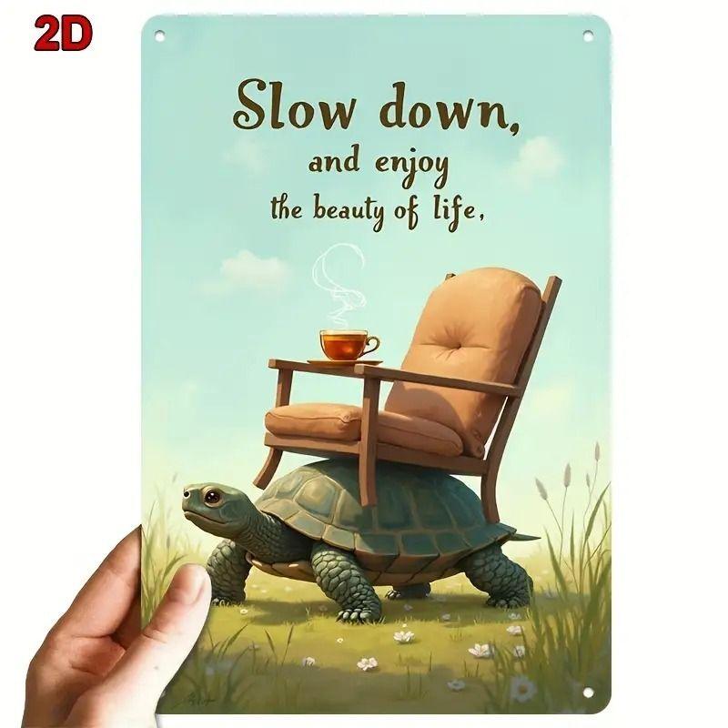 Retro Metal Animal Wall Art for Home Kitchen Farm Cafe Garden