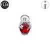 Titanium Heart Bat Wing Ear Stud Piercing Earring, Fashionable and Sweet European-Korean Style.