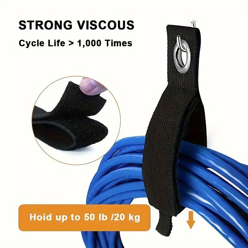Heavy-Duty O-Type Type Extension Cord Organizer Suitable for Cable Strap Hose Storage Rope Wrap Garage Cord Hanger Packaging Move Organizer