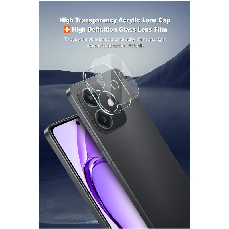 For OPPO A3x 5G India Glass IMAK High Definition Integrated Glass Lens Film