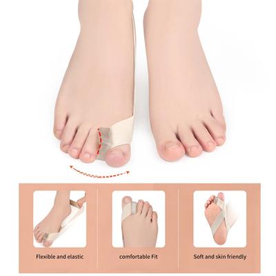 1Pc Big Toe Pain Relief Straightener - Sebs Cross Strap Separator - Non-Surgical Hallux Valgus Correction For Day/Night Support