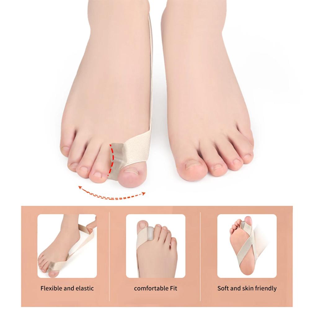 1Pc Ankle Brace Bunion Correctors For Women Men Big Toe Pain Relief Cross Strap Separator