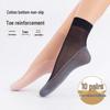 Women's Non-Slip Sheer Silk Socks - Thin, Wear-Resistant, Anti-Snagging Spring/Fall Stockings