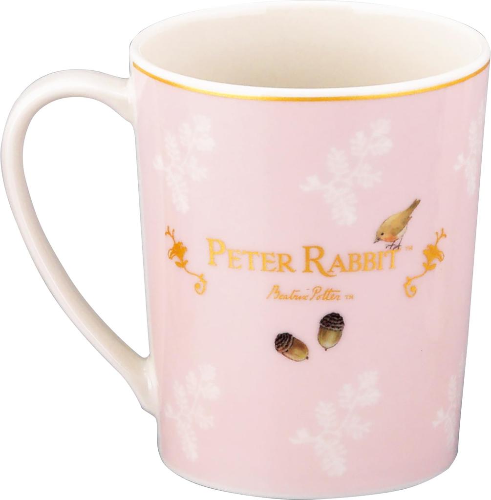 Peter Rabbit 2025 Years Mug, Approx. 350ml, Microwave Safe, Character Merchandise, Gift, Tableware, PR2025-11