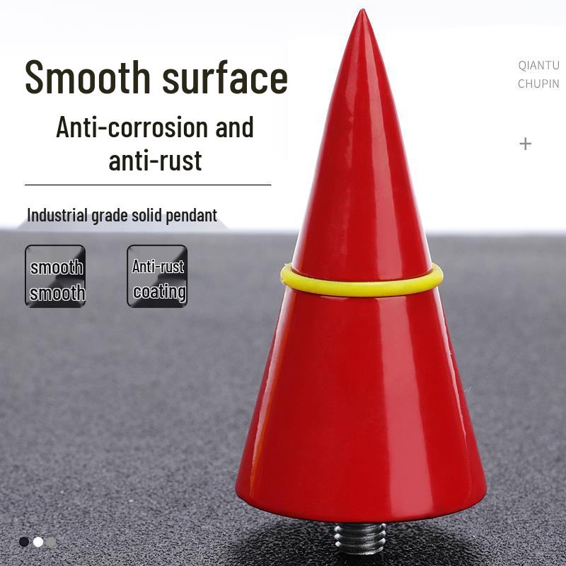 Auto-Retracting Magnetic Plumb Bob with V-Shaped Gyro for Precision Measuring