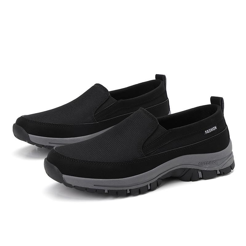 New cloth shoes men's spring and summer soft-soled casual sports men's shoes medium walking shoes