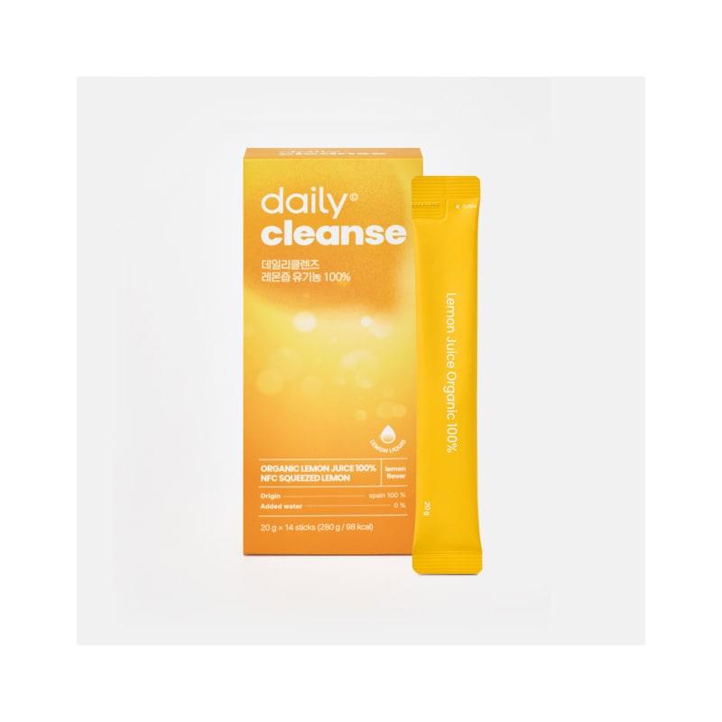 Daily Cleanse Organic Lemon Juice 100% 20g X 14 Packets