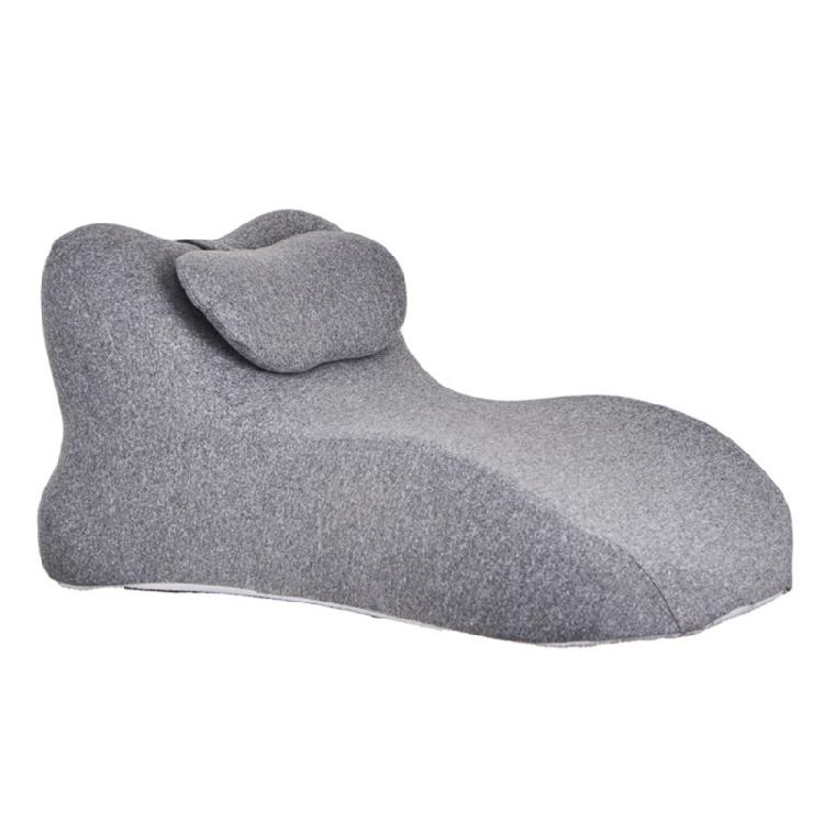 

Light Support Pillow With Breathable Cover For Full Comfort During Activity светло-серый