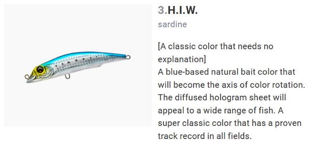 Yo Zuri Duel Aile Magnet TG Darter 105F Floating Lure F1254-HIW (5451)