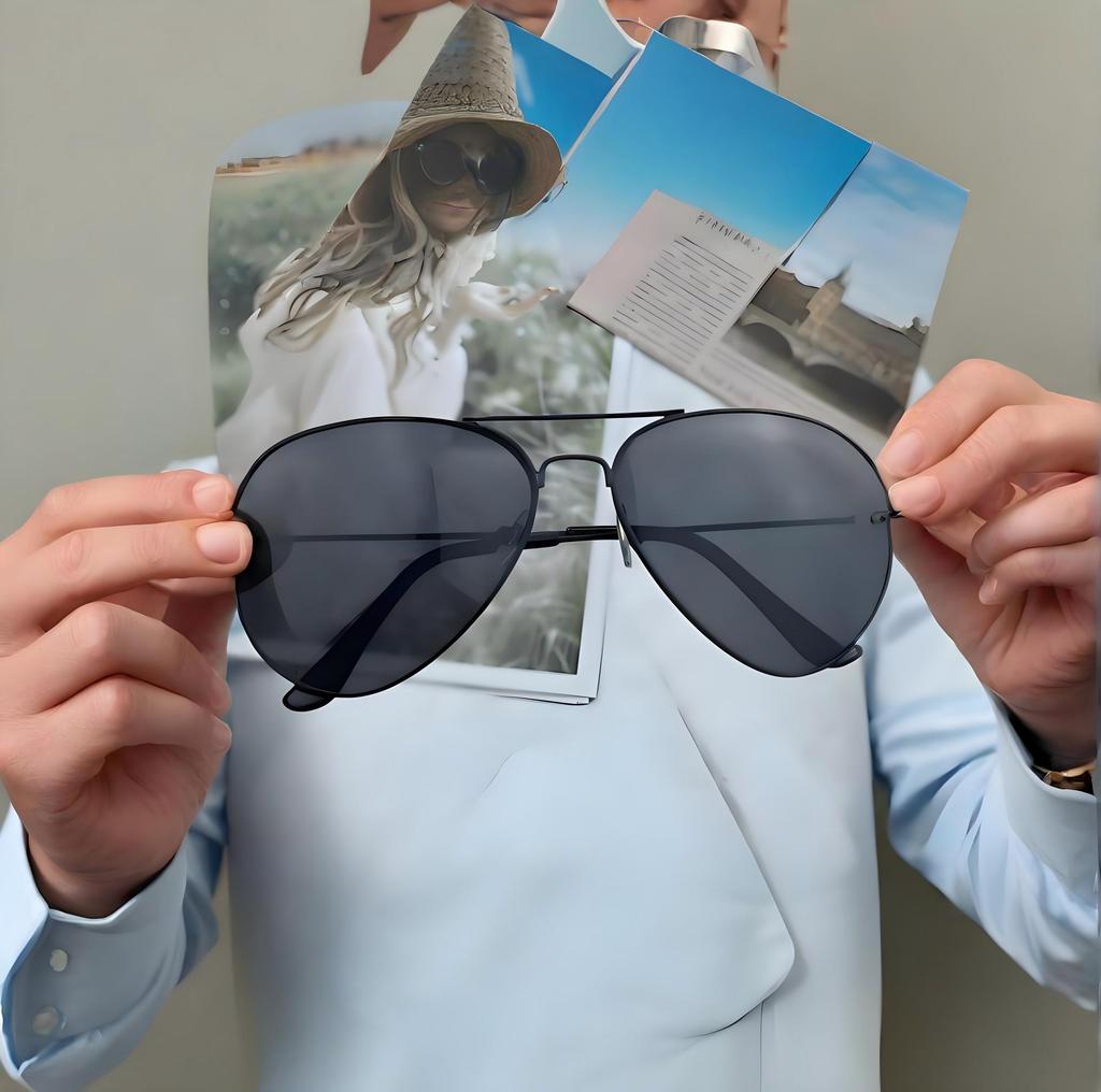 1PC New Sunglasses Fashion Toad Glasses Trendy Sunglasses Retro Sunglasses Glasses