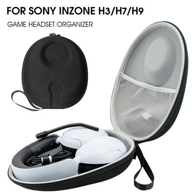 Držák na sluchátka Tlumení nárazů Proti pádu Pevný EVA Bluetooth kompatibilní Headset Cestovní přenosná taška pro Sony INZONE H3 H7 H9
