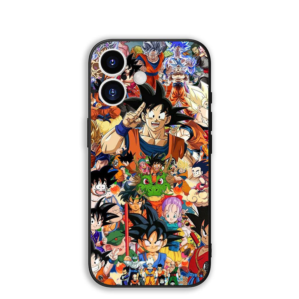 Cover for Samsung Galaxy S25 S24 S23 Fe Ultra Plus S7 Edge A05 A06 A16 A15 A35 Phone Case Super Vegeta Dragons Gokus Balls Z