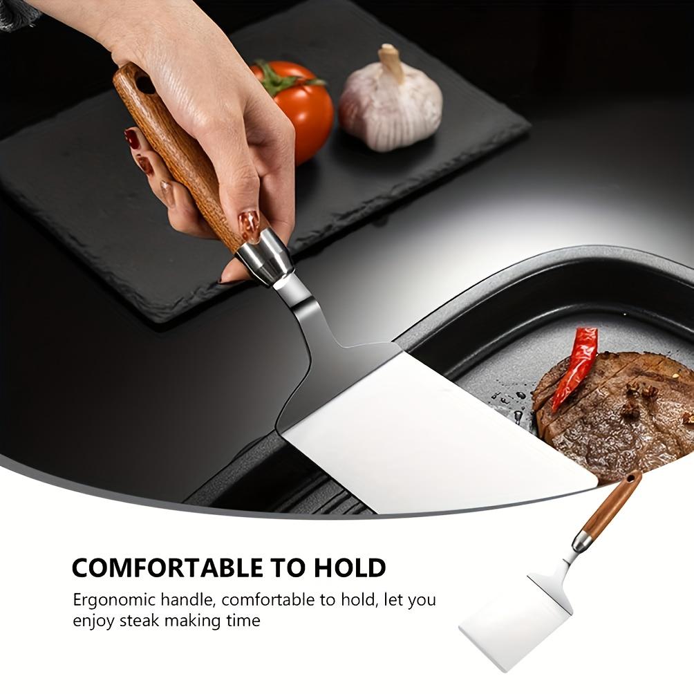 One Stainless Steel Nonstick Spatula Featuring , Resistant To Rust, Perfect for Barbecues, Cooking, And Baking - a Festive Kitchen Accessory